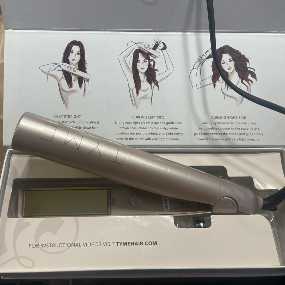 Authentic TYME curing iron